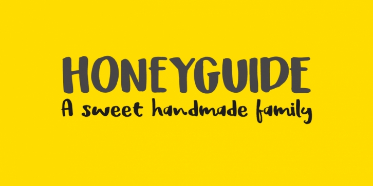 Honeyguide font preview