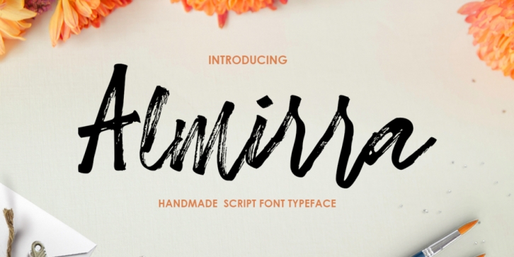 Almirra font preview
