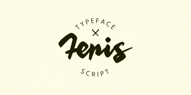 Feris Script font preview