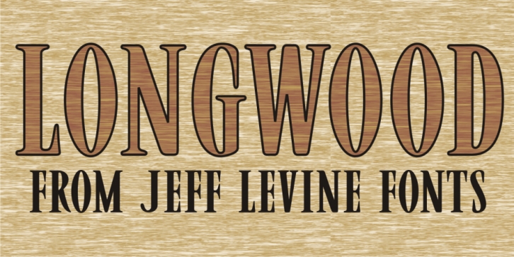 Longwood JNL font preview