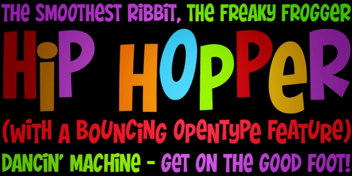 Hip Hopper PB font preview