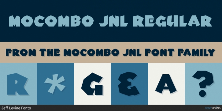Mocombo JNL font preview