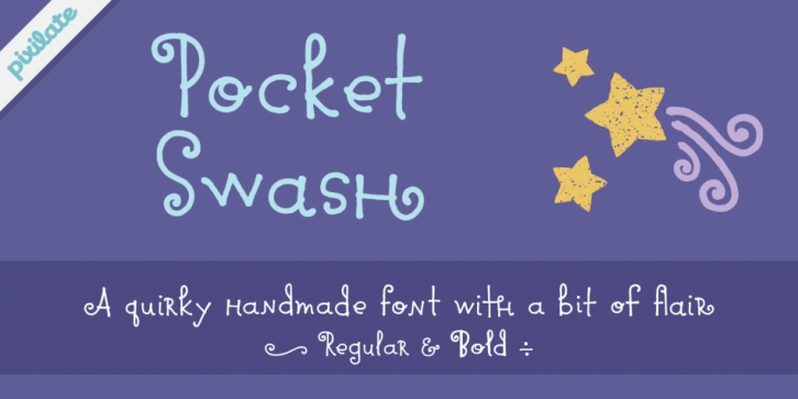 Pocket Swash font preview