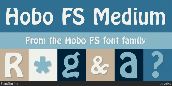Hobo FS font preview