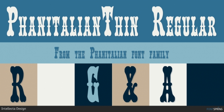 Phanitalian font preview