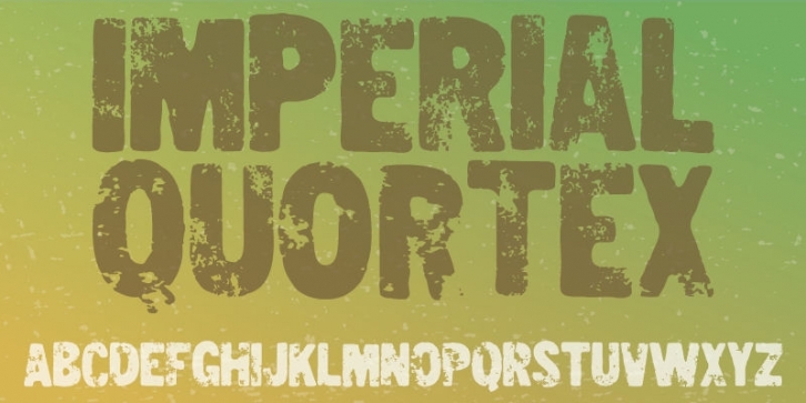 Imperial Quortex font preview
