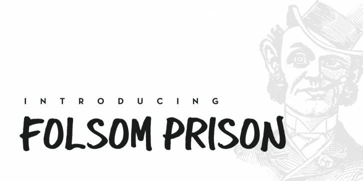 Folsom Prison font preview