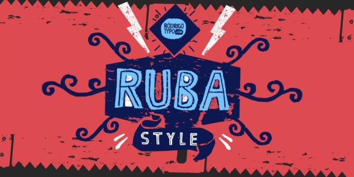 Ruba Style font preview
