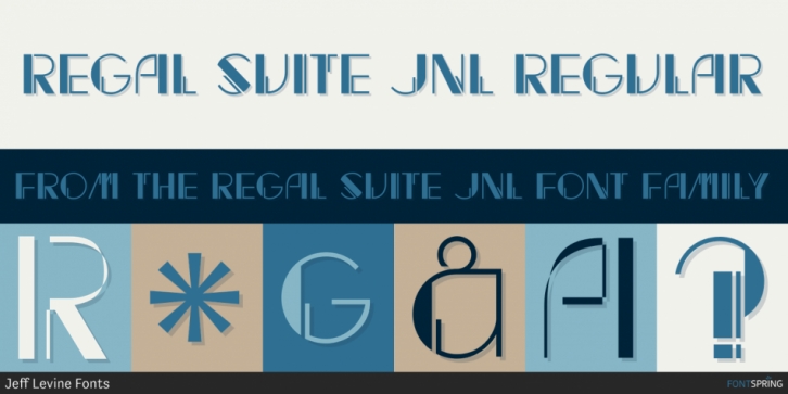 Regal Suite JNL font preview