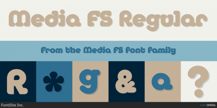 Media FS font preview