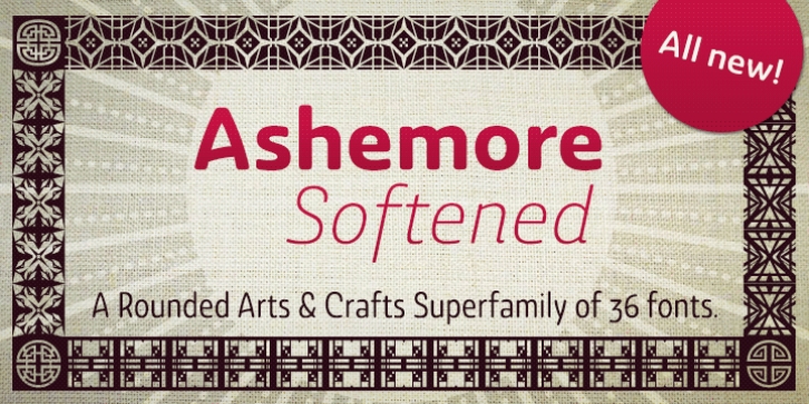 Ashemore Soft font preview