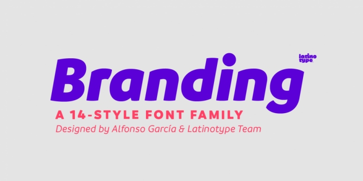 Branding font preview
