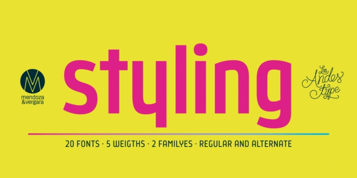 Styling font preview