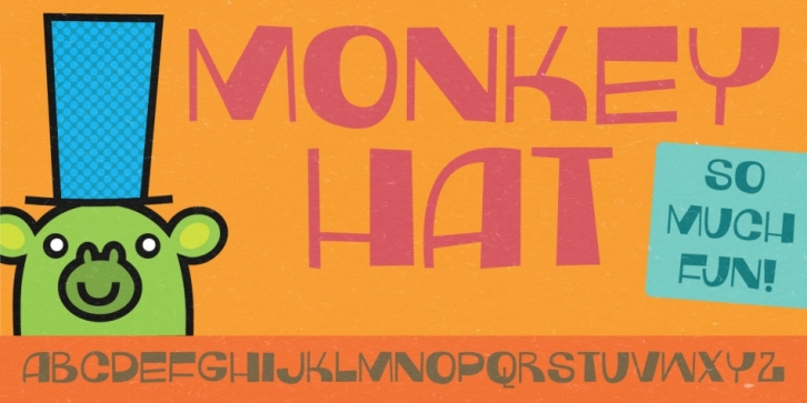 Monkey Hat font preview