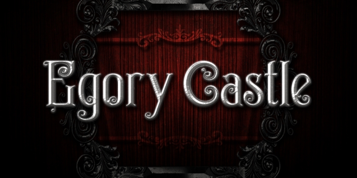 Egory Castle font preview