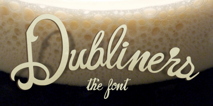 Dubliners font preview