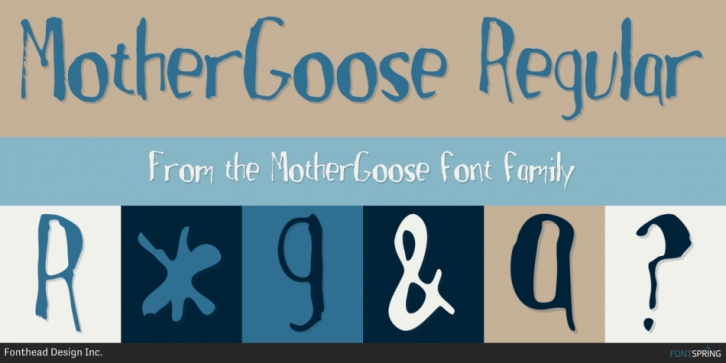 MotherGoose font preview