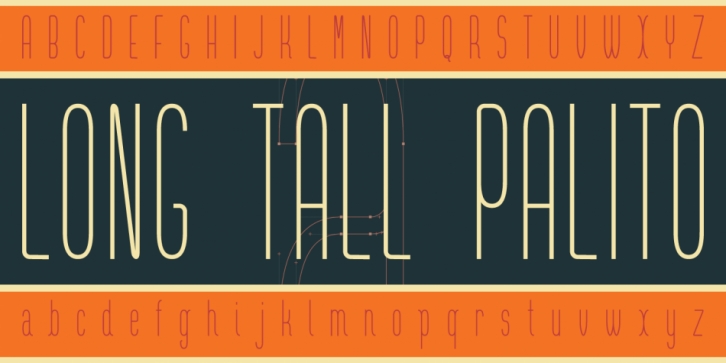 Long Tall Palito font preview