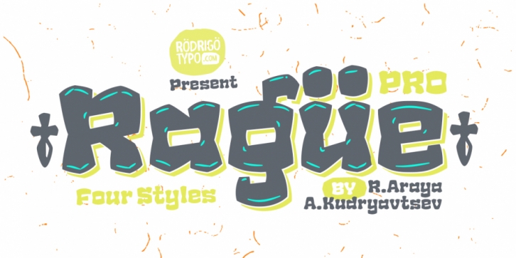 Rague Pro font preview