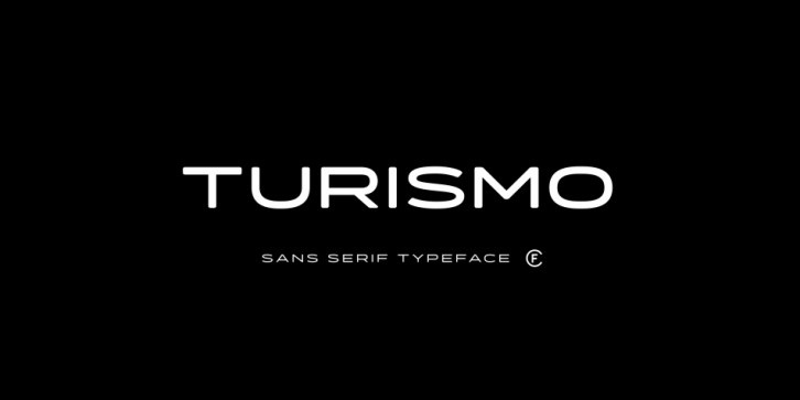 Turismo CF font preview