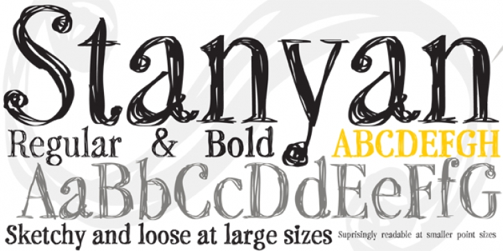 P22 Stanyan font preview