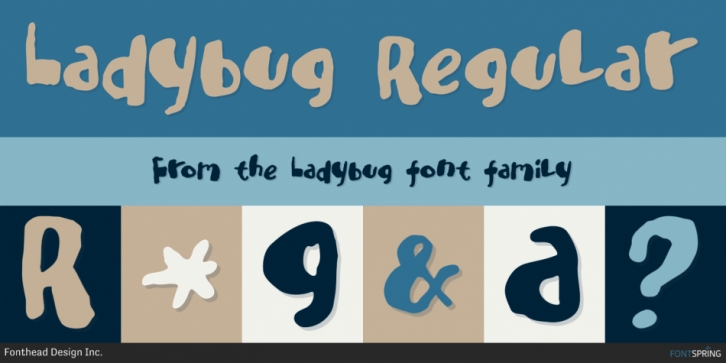 Ladybug font preview