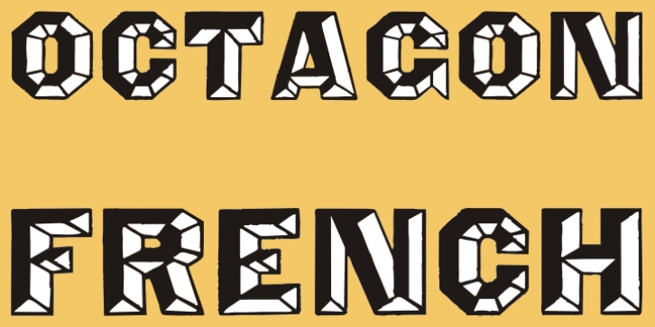 OctagonFrench font preview
