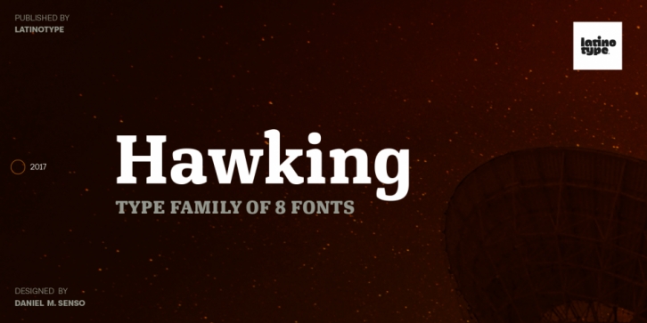 Hawking font preview