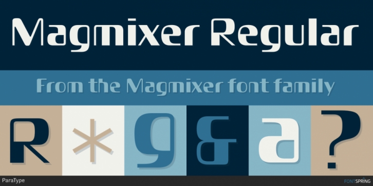 Magmixer font preview
