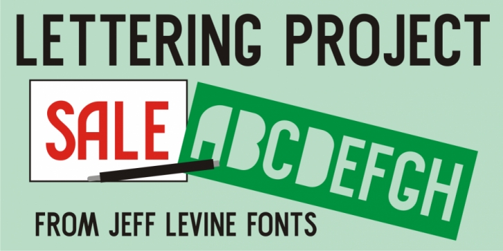 Lettering Project JNL font preview