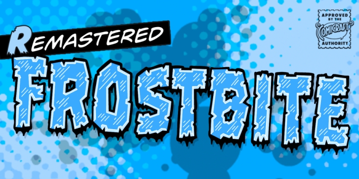 Frostbite font preview