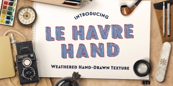 Le Havre Hand font preview