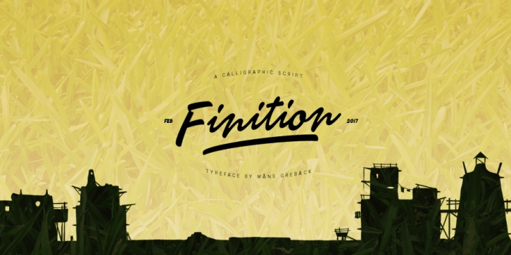 Finition font preview