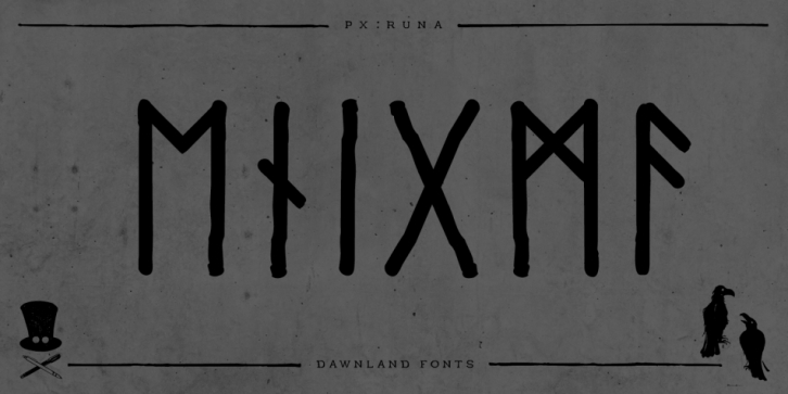 Paradox Runa font preview