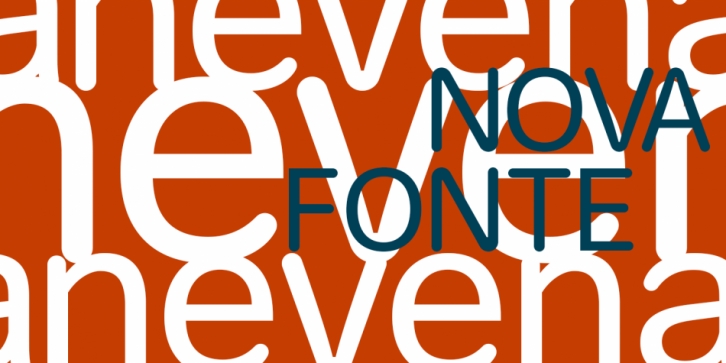 Anevena Rounded font preview