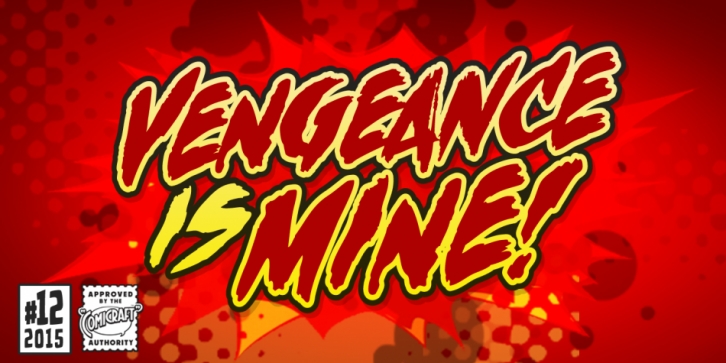 Vengeance Is Mine font preview