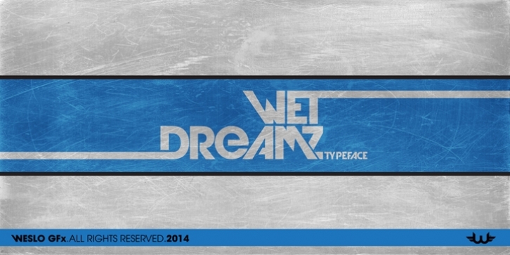 Wet Dreamz font preview