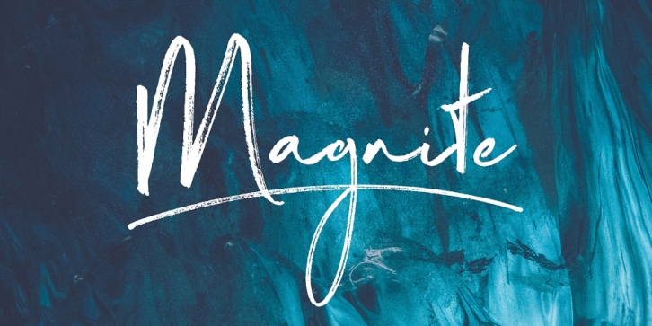 Magnite font preview