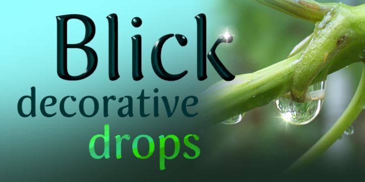 Blick font preview